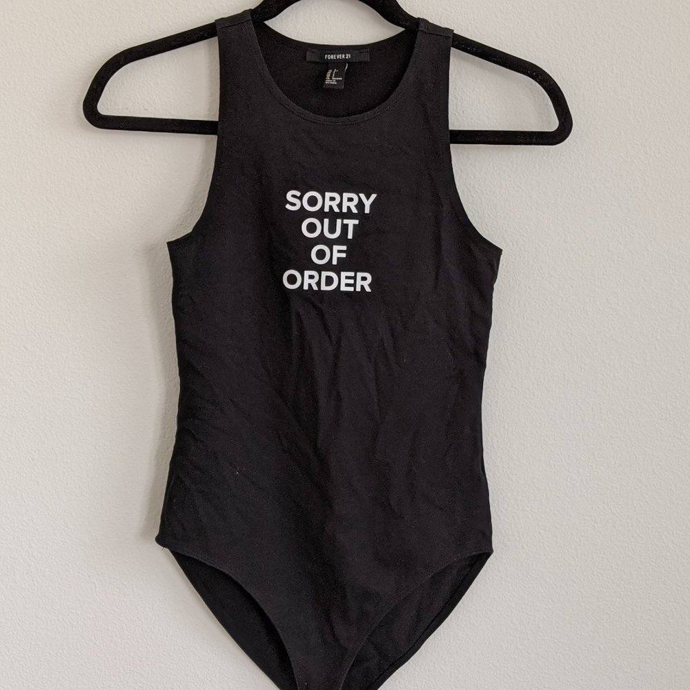 Black bodysuit